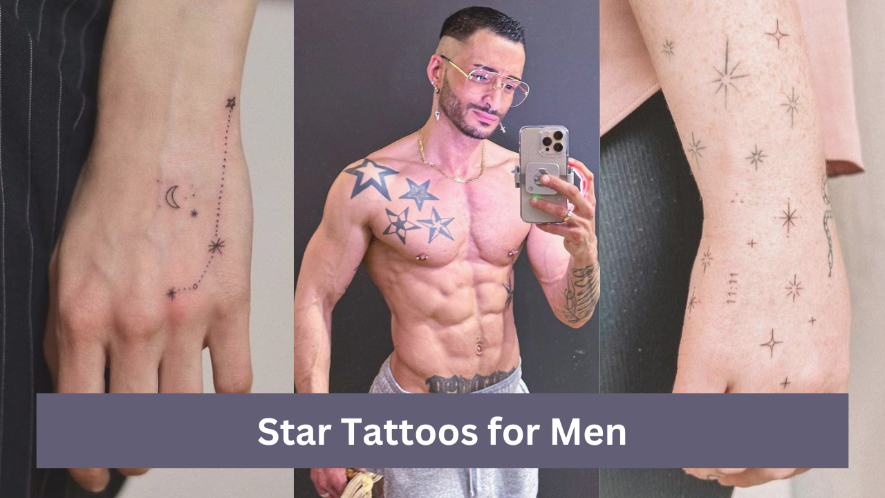 meaningful star tattoos for men styles