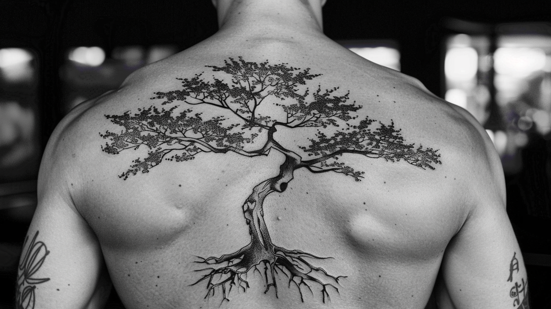 meaningful tree of life tattoos for men