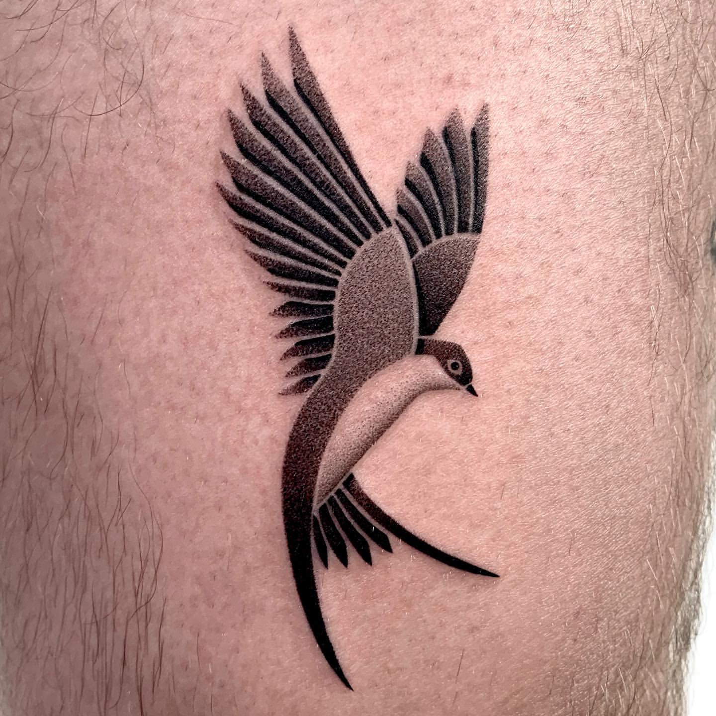 meanings of bird neck tattoos for men