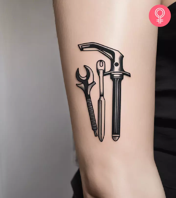 mechanic tattoos for men ideas