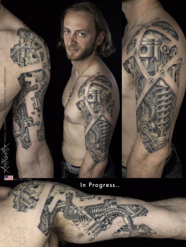 mechanic tattoos for men 0055