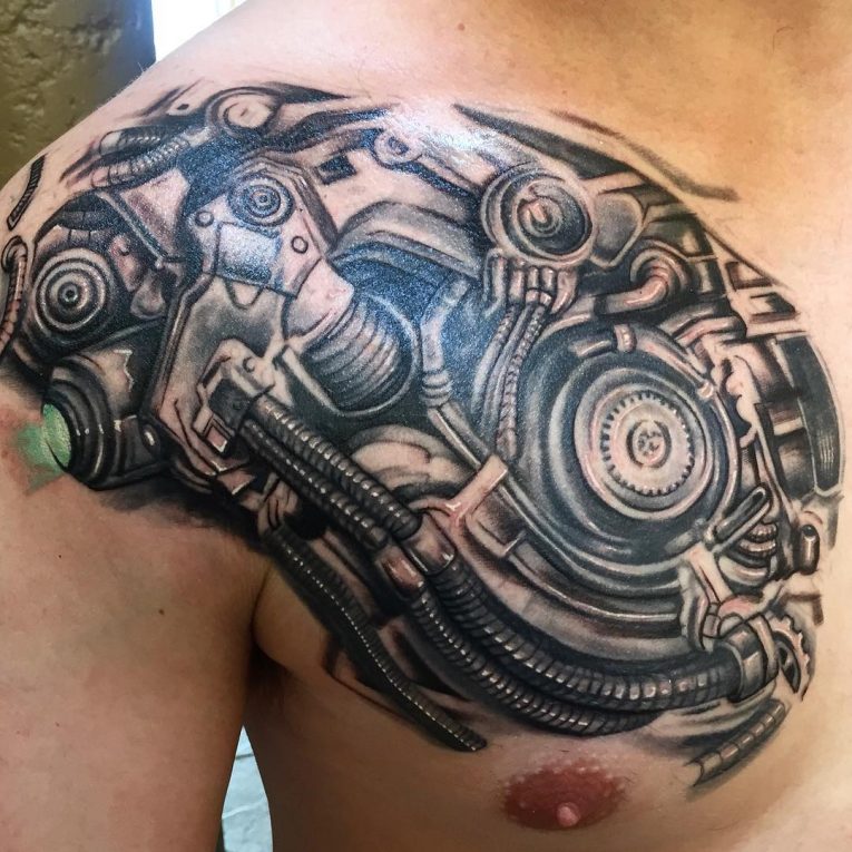 mechanic tattoos for men 0060