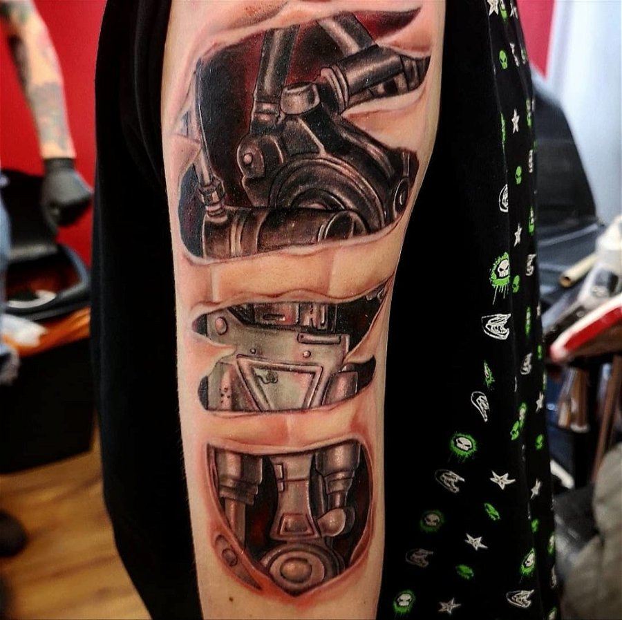 mechanic tattoos for men 0064