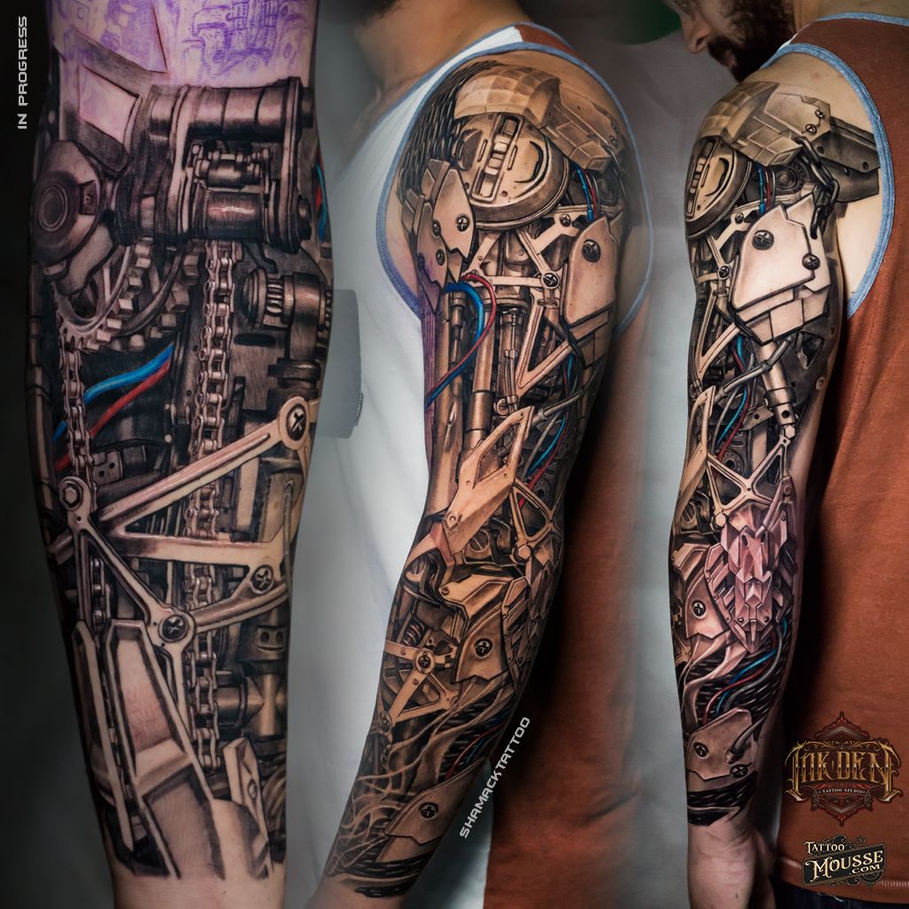 mechanic tattoos for men 0070