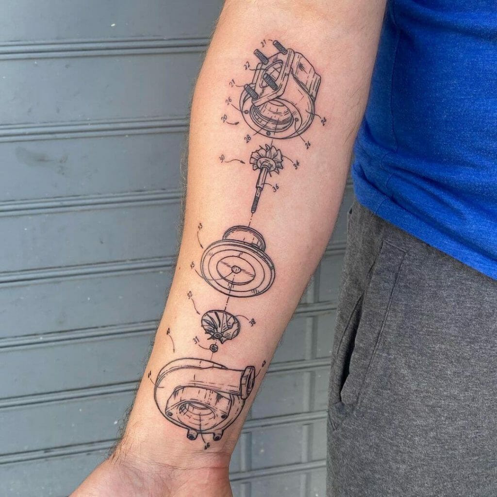 mechanic tattoos for men 0099