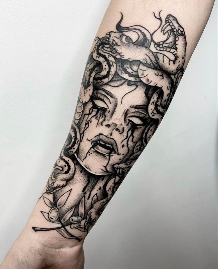 Medusa tattoos for men 0015