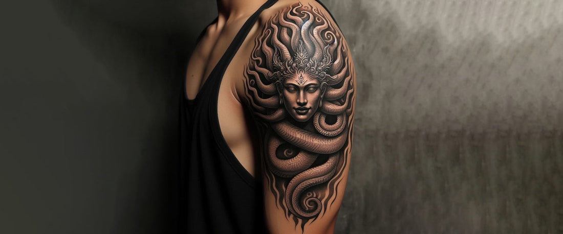 Medusa tattoos for men 0019