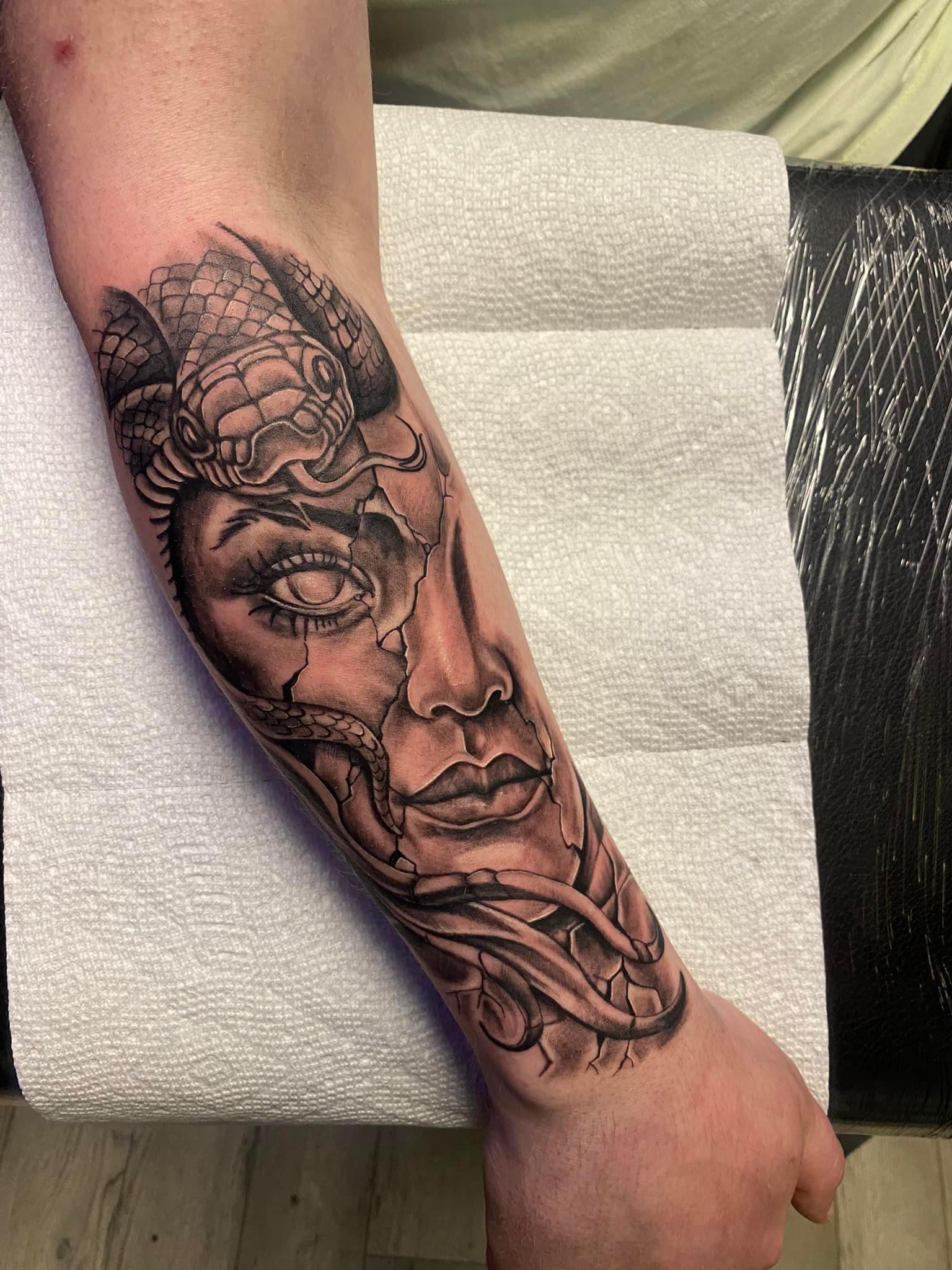 Medusa tattoos for men 0037