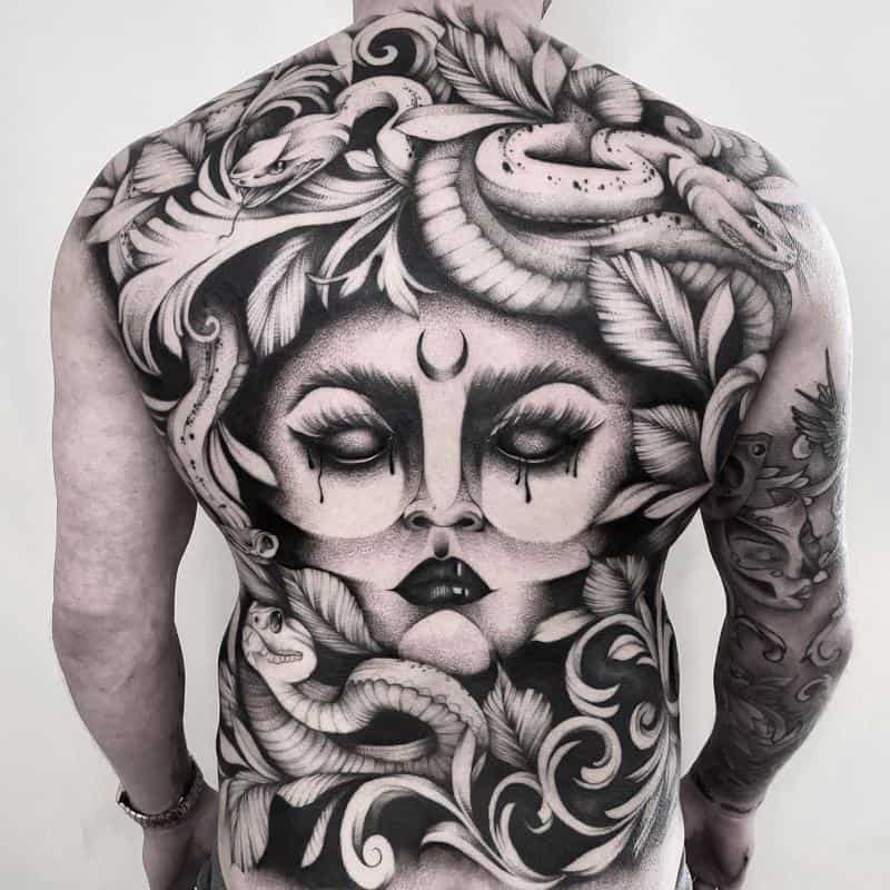 Medusa tattoos for men 0047