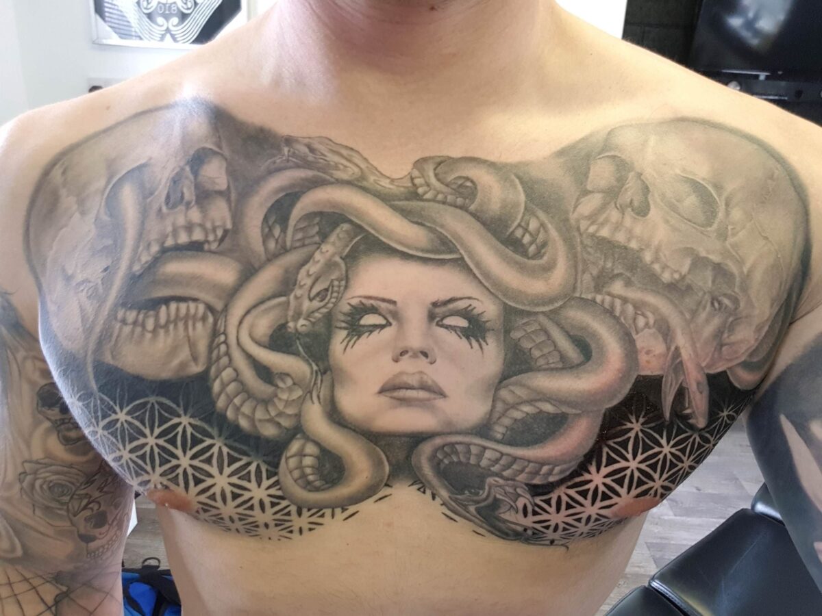 Medusa tattoos for men 0060