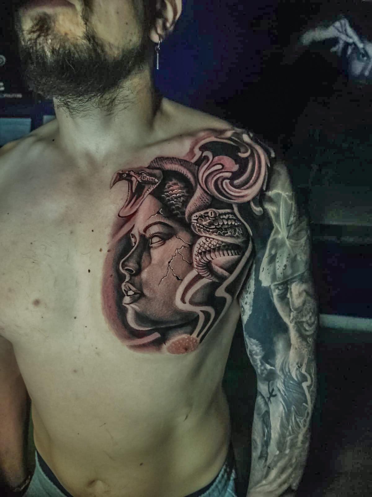 Medusa tattoos for men 0066