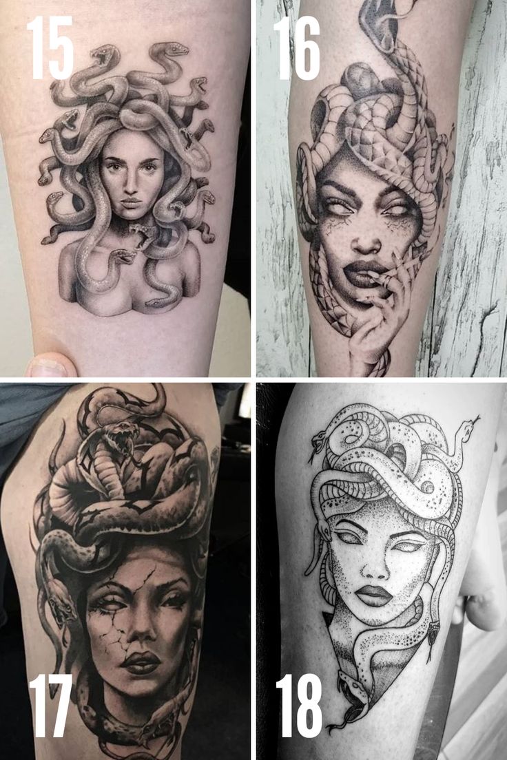 Medusa tattoos for men 0074