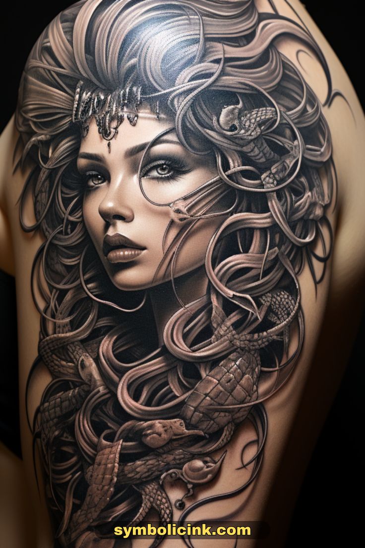 Medusa tattoos for men 0076