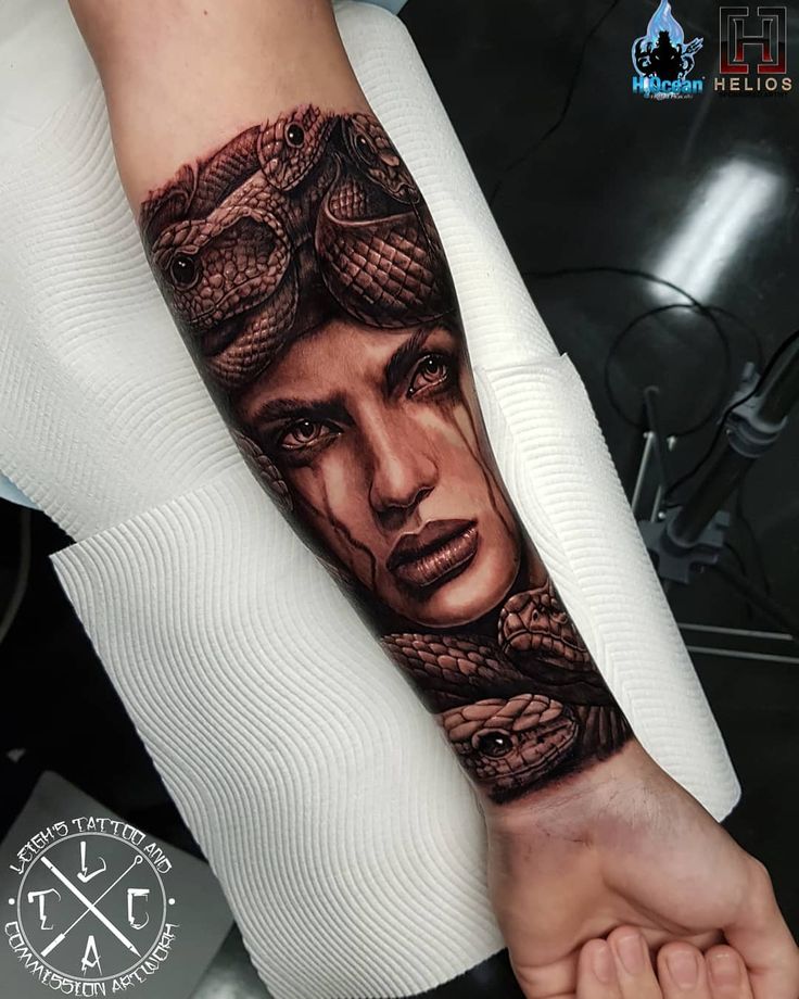 Medusa tattoos for men 0080