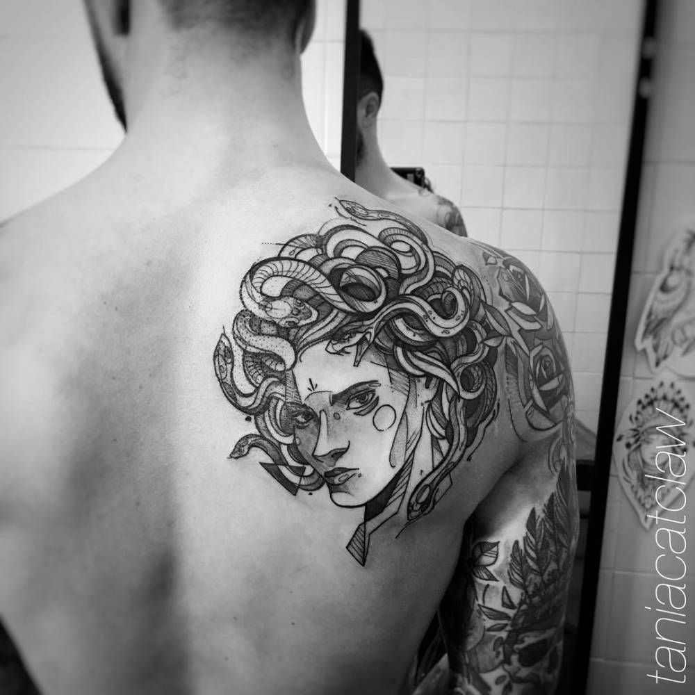 Medusa tattoos for men 0089