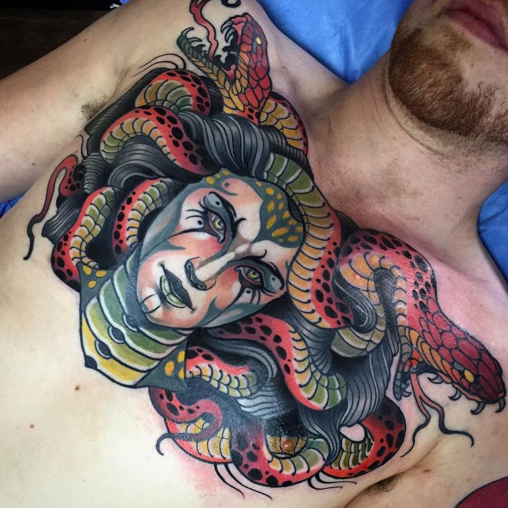 Medusa tattoos for men 0092