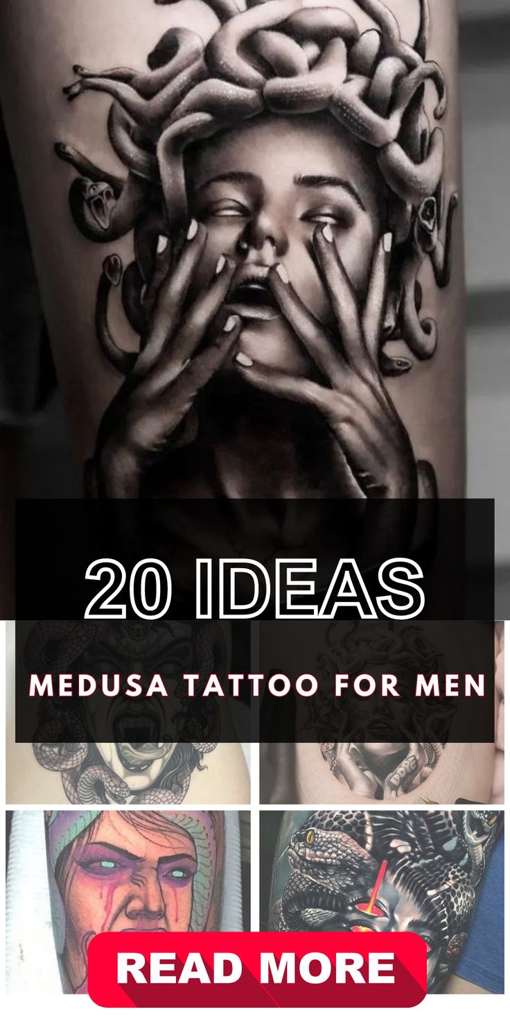 Medusa tattoos for men 0098