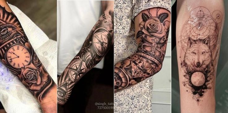 men mens forearm arm tattoos for men