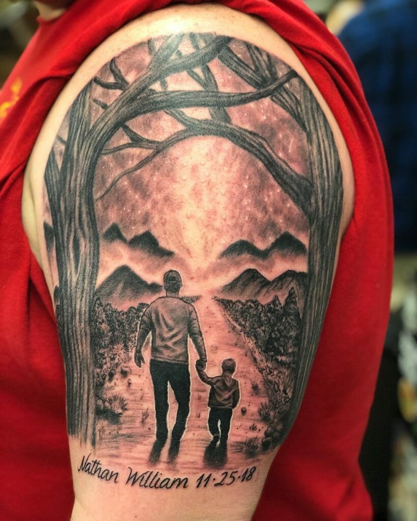 mens tattoo for son 0039