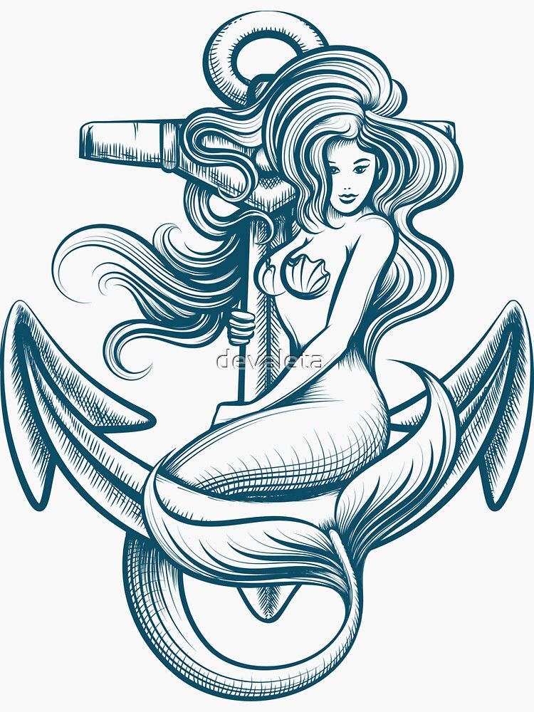 mermaid tattoos for men 0011