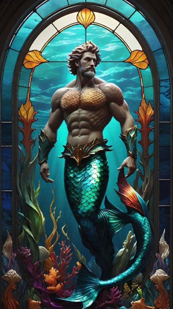 mermaid tattoos for men 0028