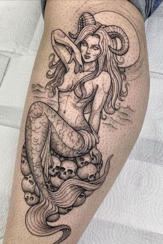 mermaid tattoos for men 0058