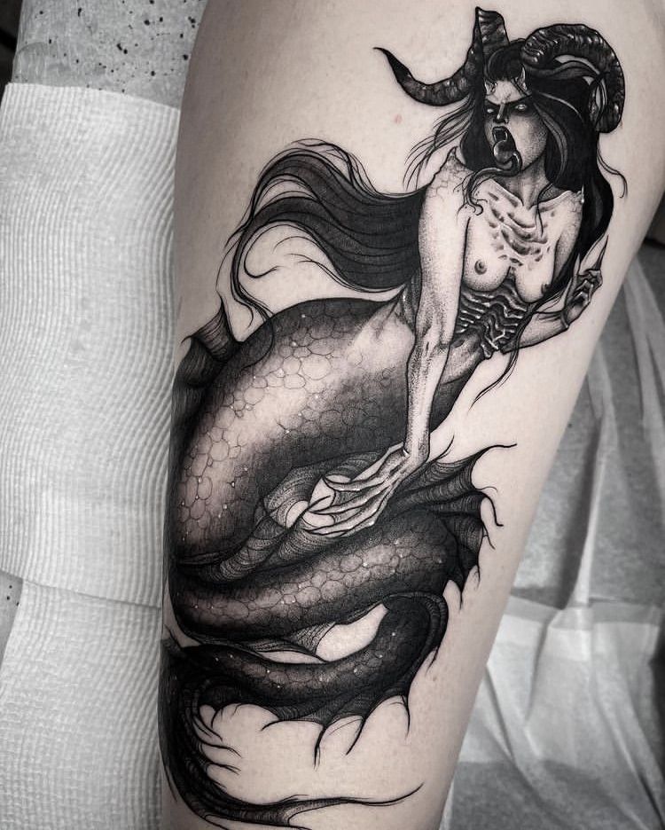 mermaid tattoos for men 0073