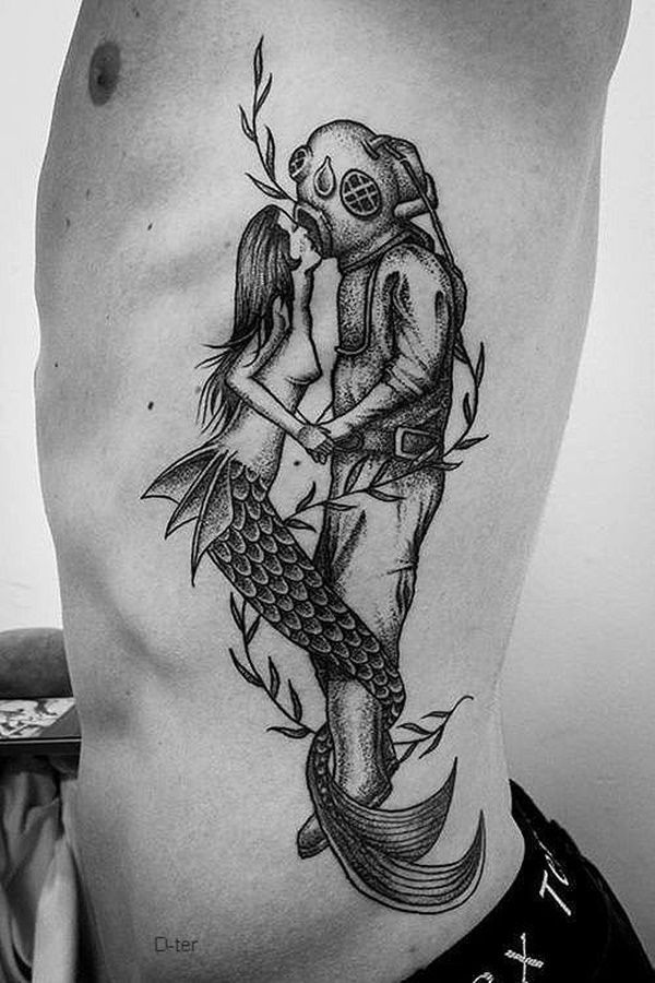 mermaid tattoos for men 0089