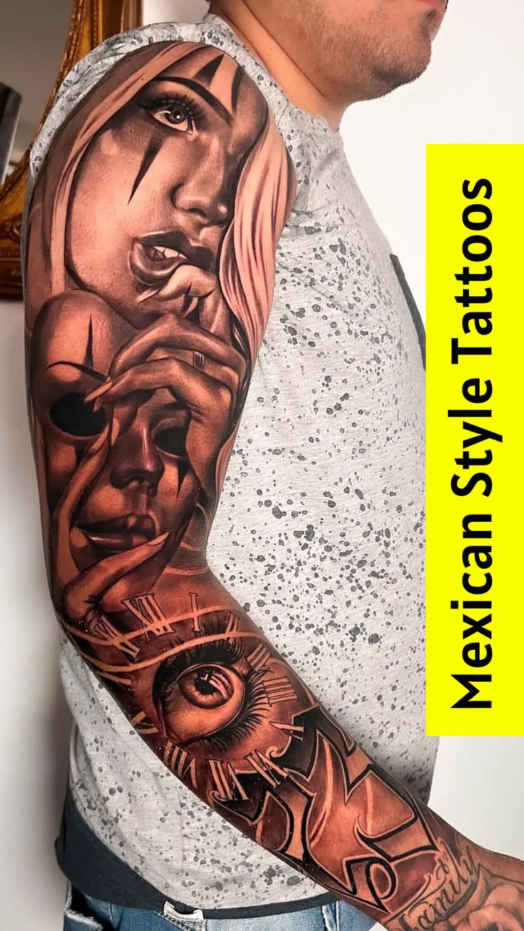 Mexican tattoo ideas for men