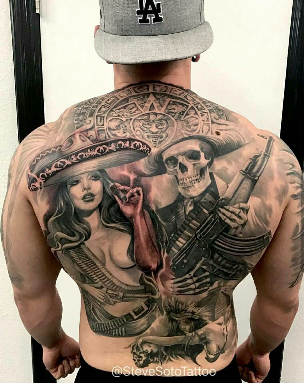 Mexican tattoos for men 0010