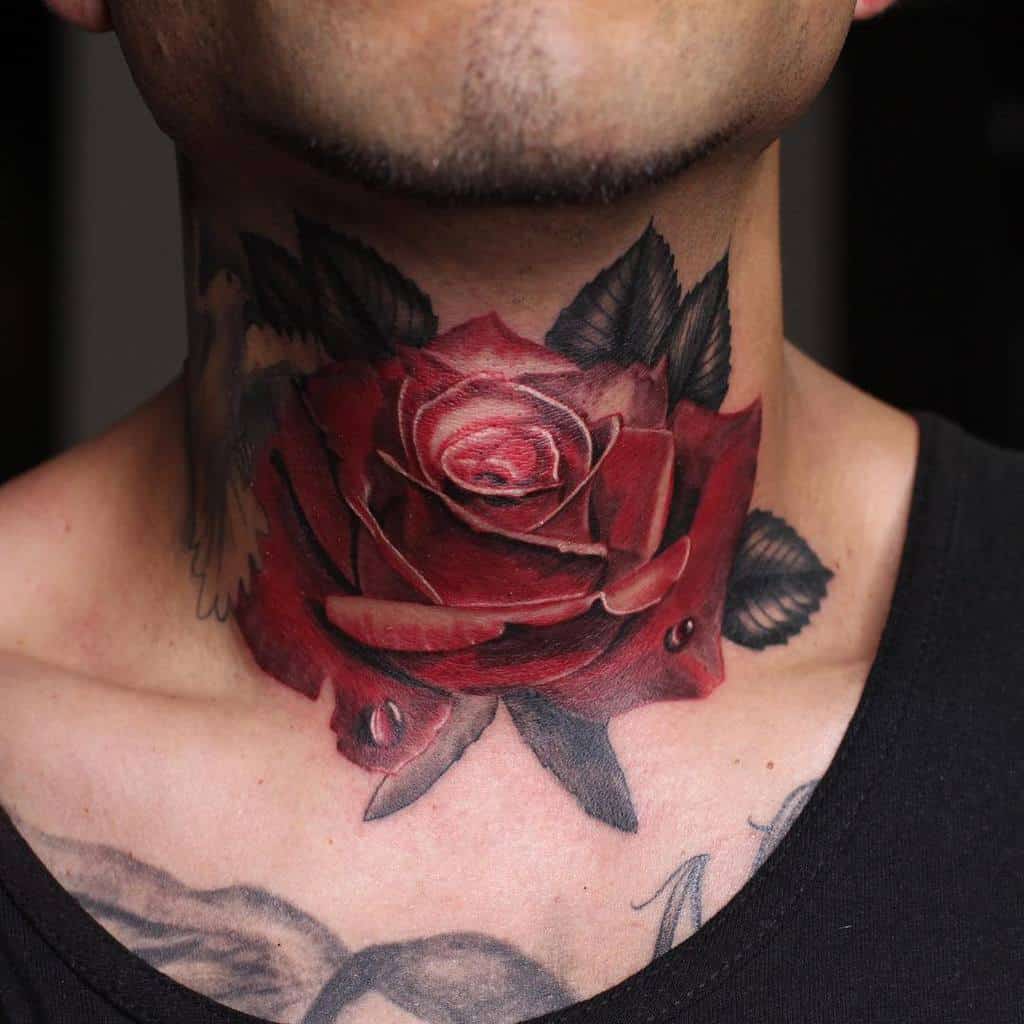 middle neck tattoos for men 0035