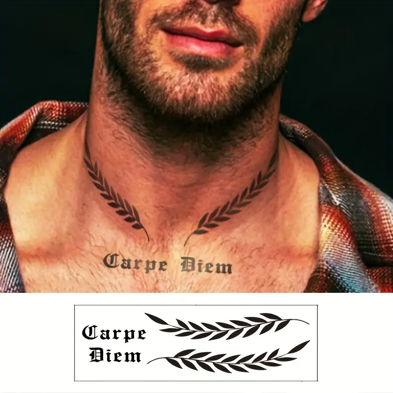 middle neck tattoos for men 0044