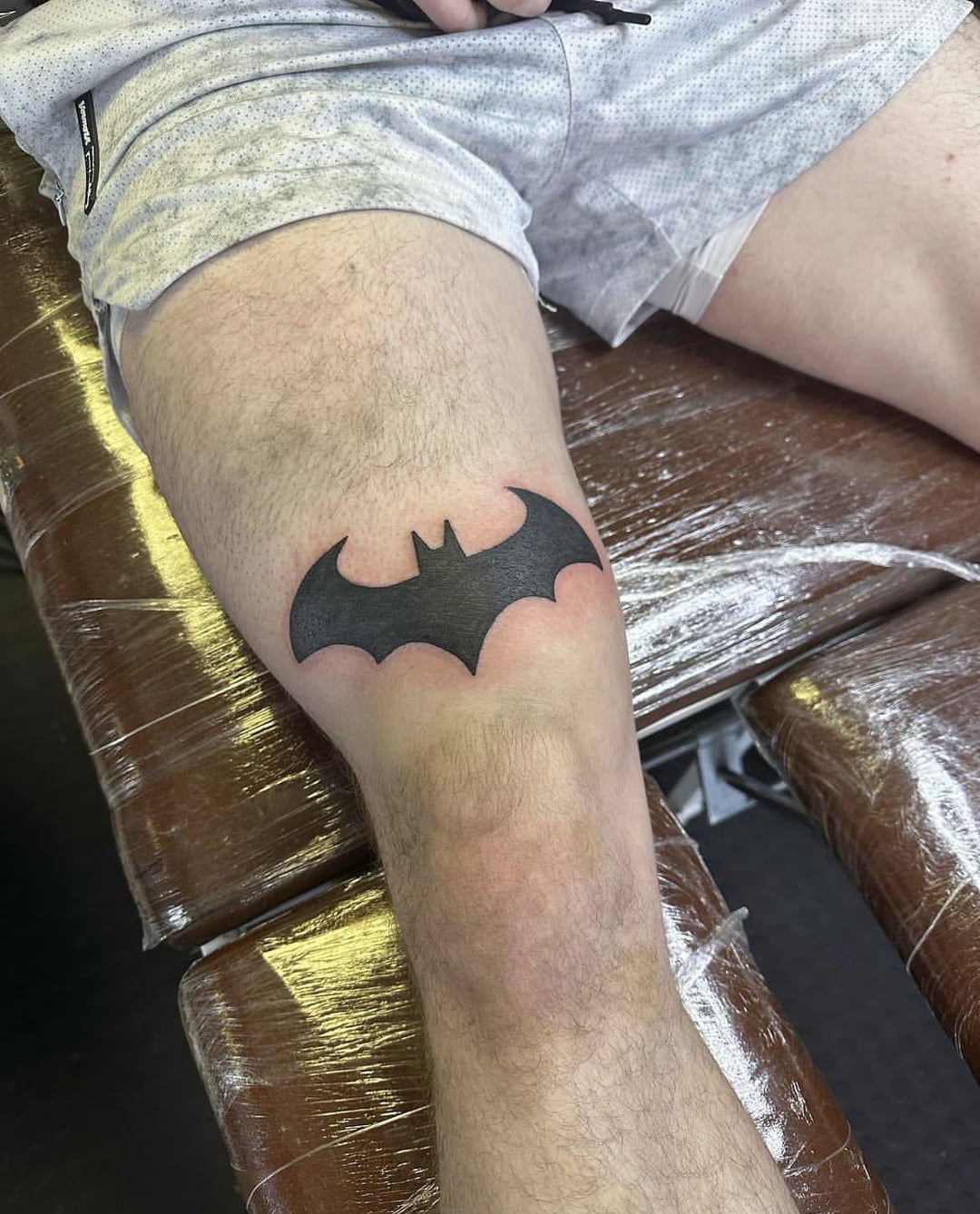 minimalist Batman tattoos for men