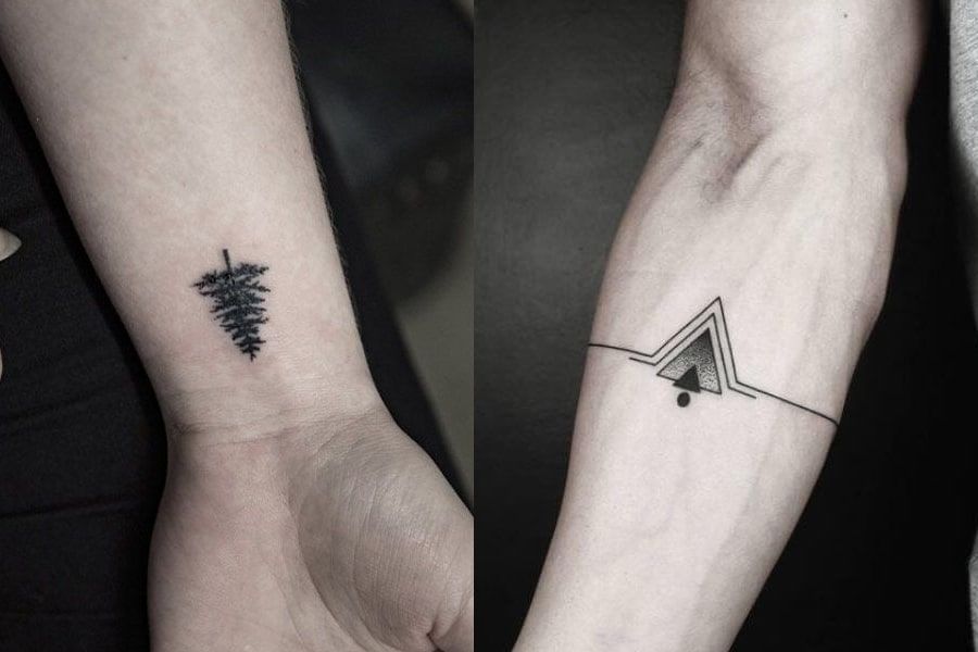 minimalist tattoos for men designs