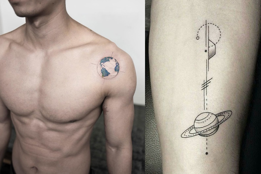 minimalist tattoos for men 0020