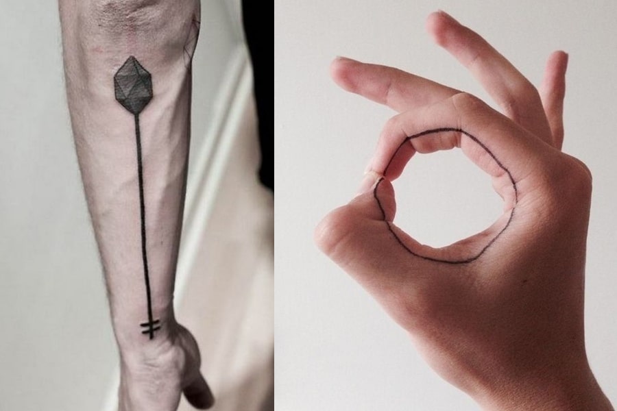 minimalist tattoos for men 0035