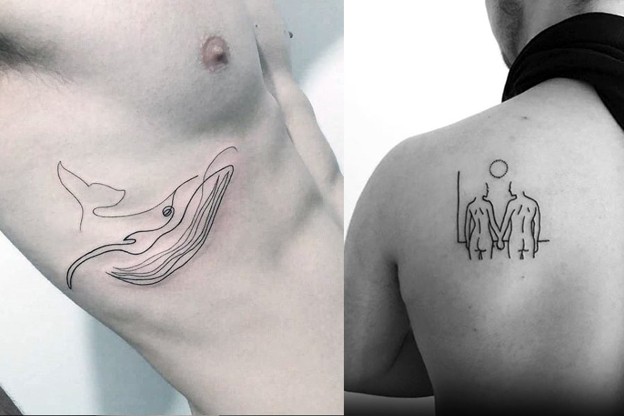 minimalist tattoos for men 0048