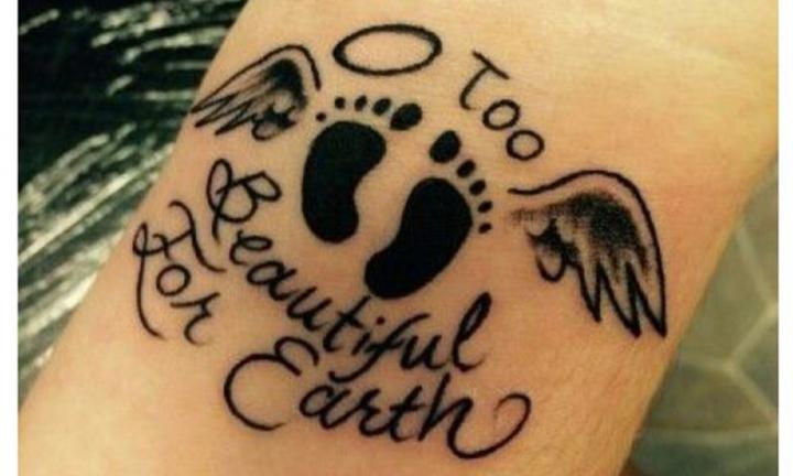 miscarriage tribute tattoos for men