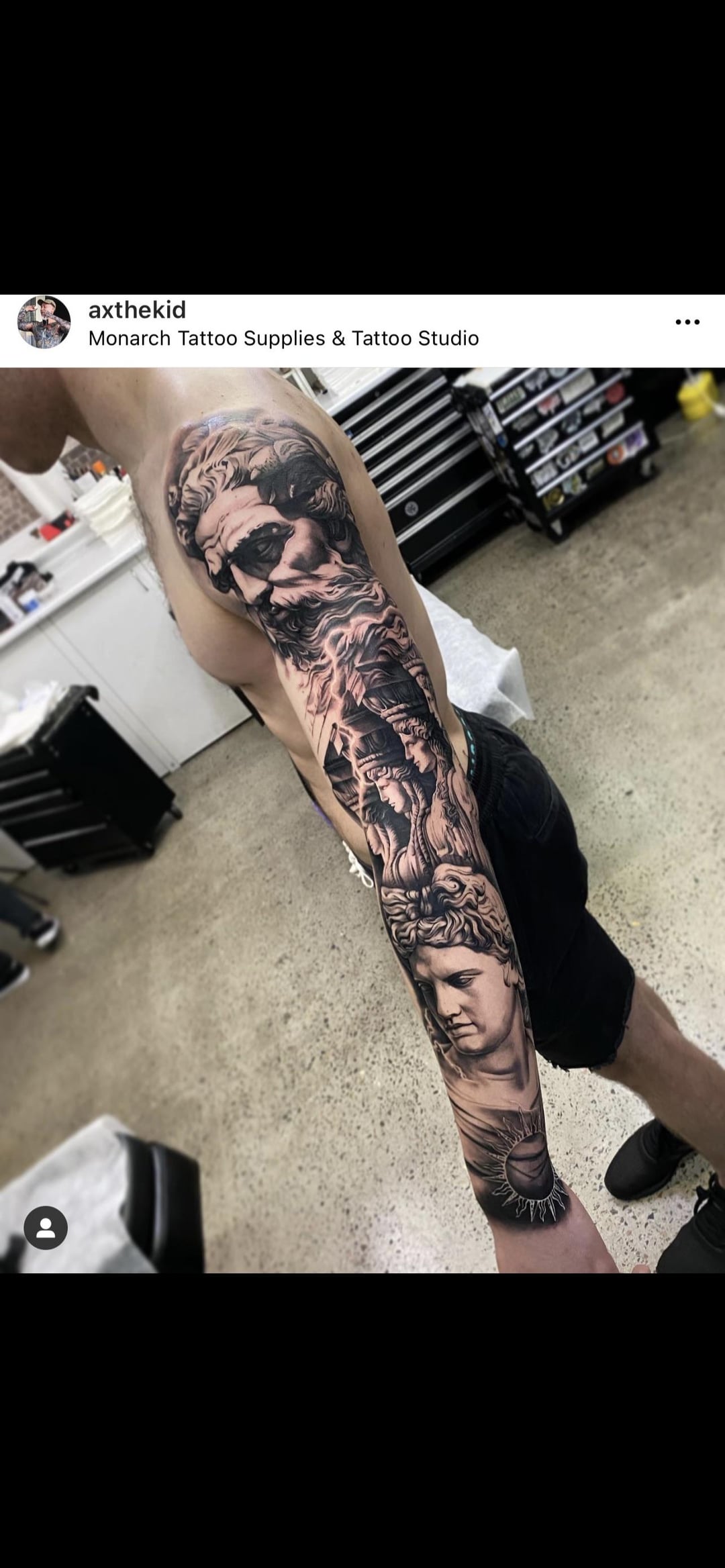 modern takes on greek god tattoos for men