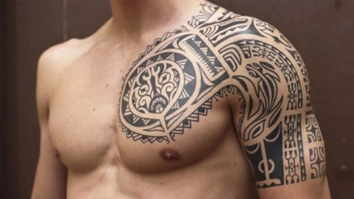 modern tribal tattoos for men sleeve trends