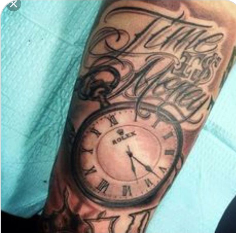 money tattoos for men 0077