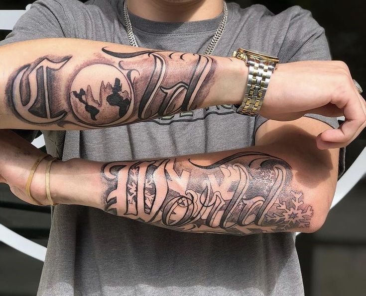 money tattoos for men 0094