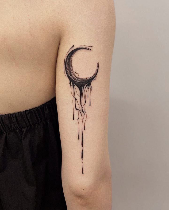 moon tattoos for men 0051