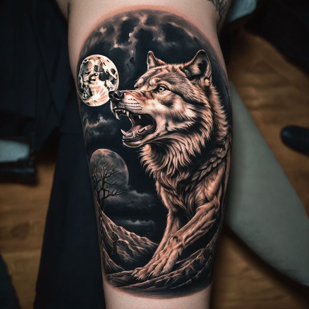 moon tattoos for men 0078