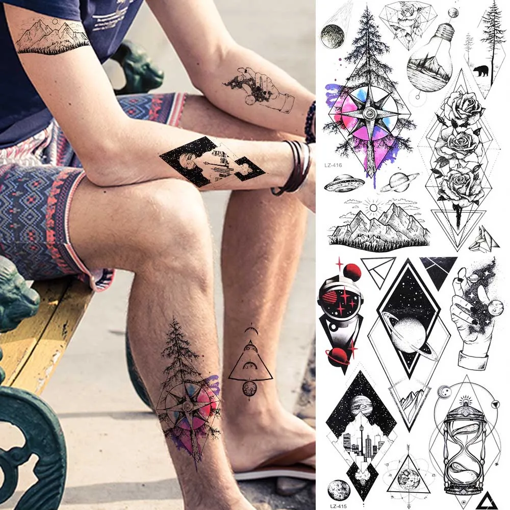 moon tattoos for men 0090