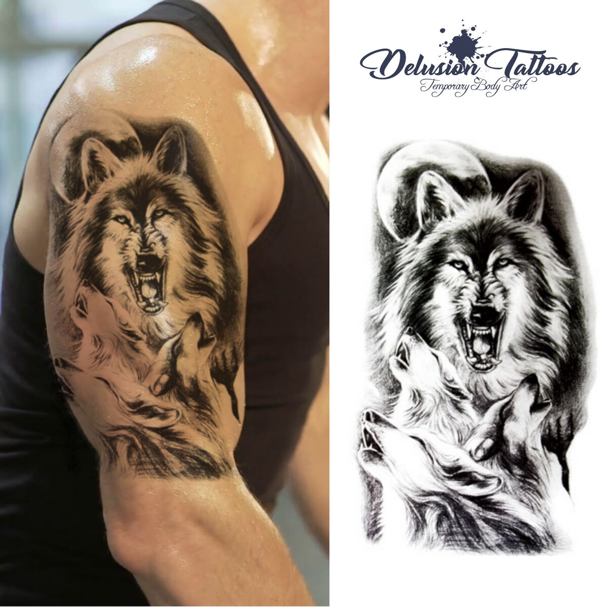 moon tattoos for men 0092