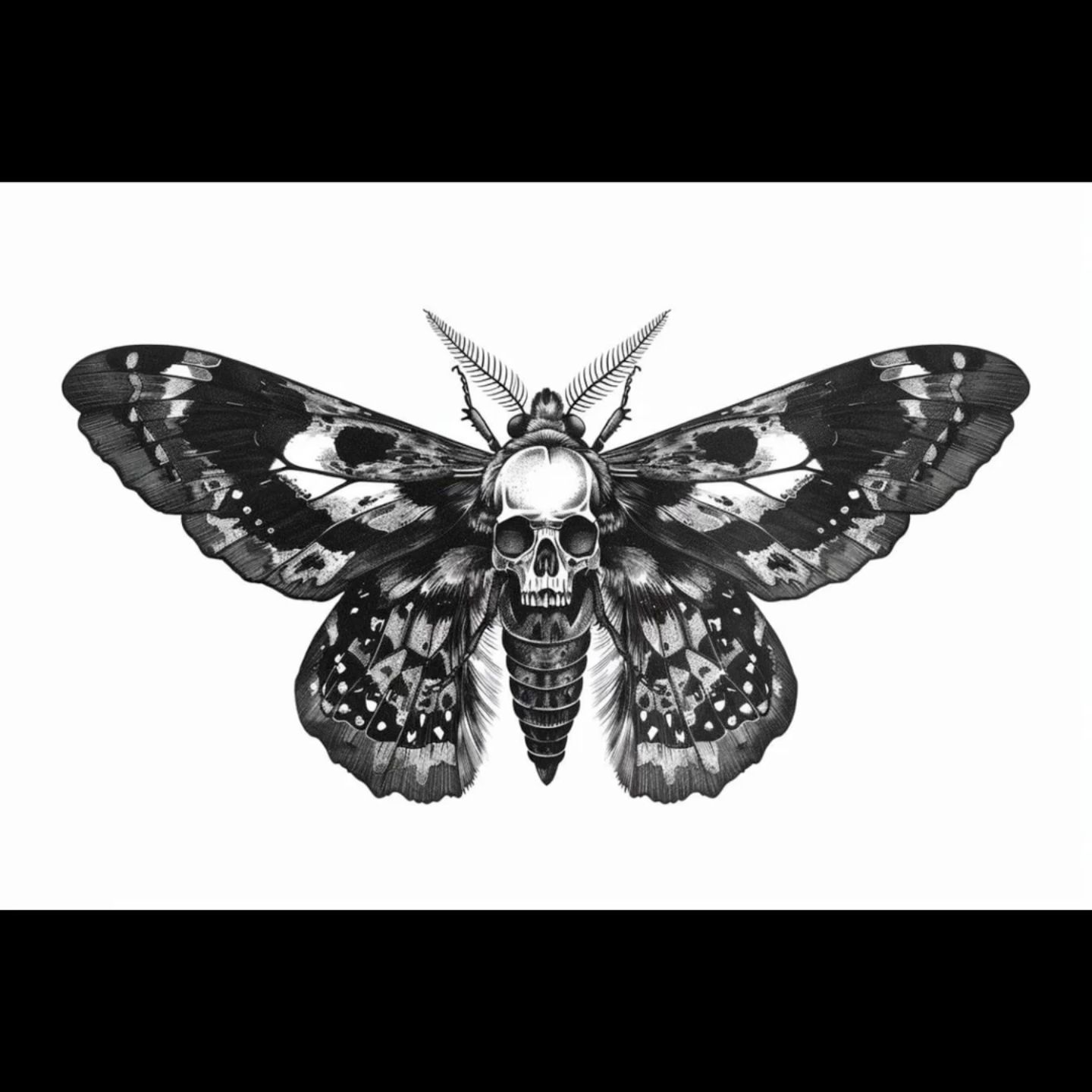 moth tattoos for men 0016