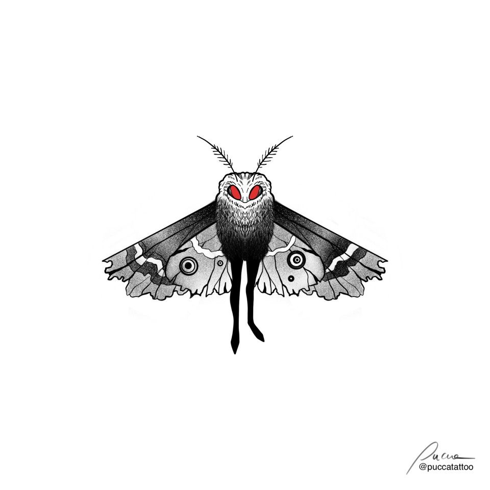 moth tattoos for men 0033