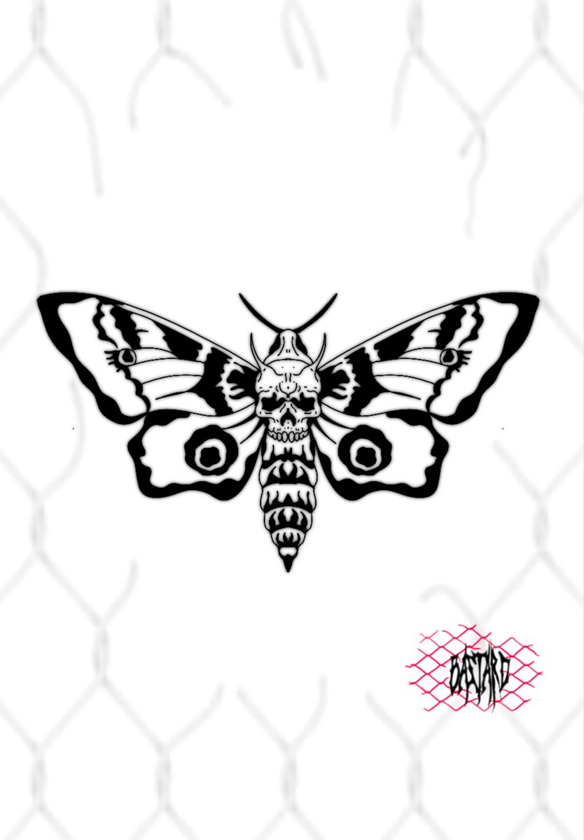 moth tattoos for men 0071