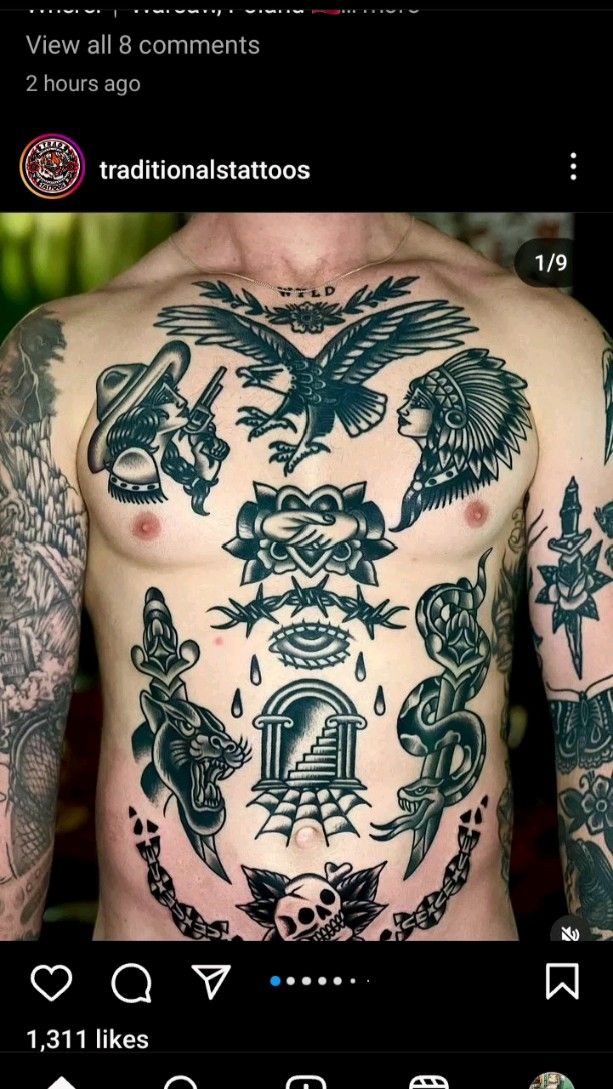 moth tattoos for men 0097